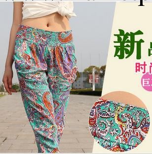 廠傢直銷2013新款女褲 時尚花色寬松七分女哈倫韓版褲批發工廠,批發,進口,代購