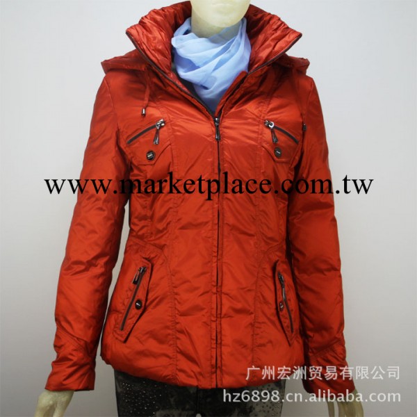 2012冬裝新款女裝羽絨衣 女式 短款  正品 康雲來品牌 批發供應工廠,批發,進口,代購
