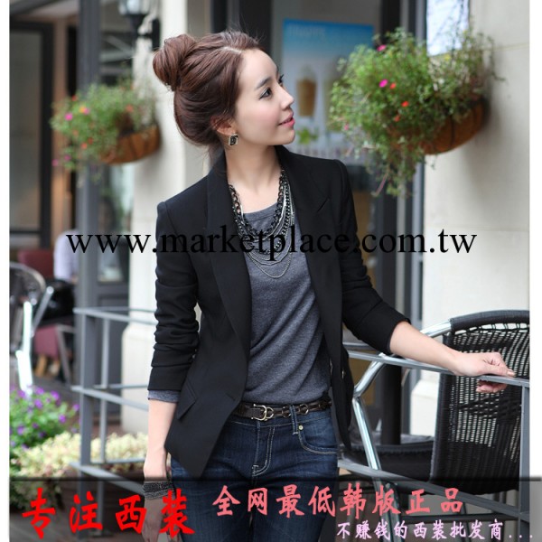 2013新款女裝SZ春裝 小西裝修身女 韓版大碼小西裝外套女式小西服工廠,批發,進口,代購