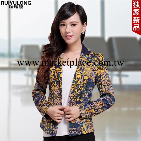 2013秋季韓版女裝新款 正品修身小西裝女裝爆款外套 復古西裝批發工廠,批發,進口,代購