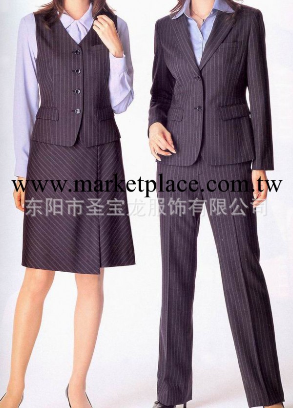 廠傢供應女式西服 西服套裝 西服西裝褲來樣加工工廠,批發,進口,代購