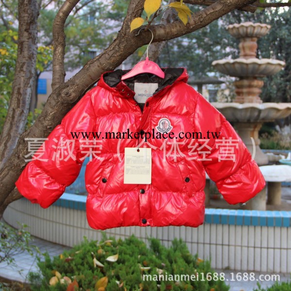 外貿原單童裝 MONCLER 女童連帽加厚羽絨衣/棉衣工廠,批發,進口,代購