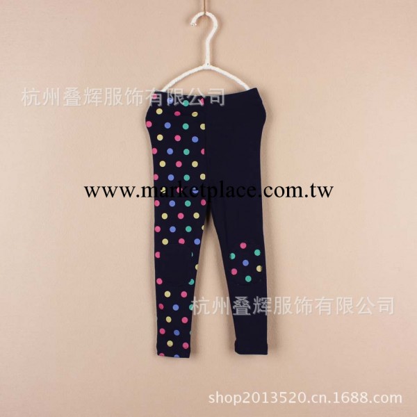 外貿童裝批發 品牌新款J*亞卡迪點點女童內搭褲 2色可選工廠,批發,進口,代購