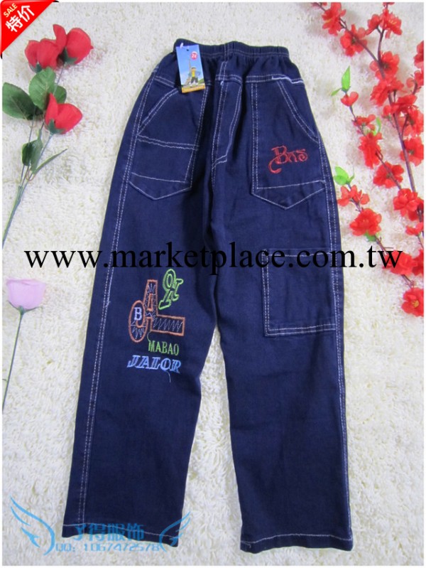 【7-15歲】男大童牛仔褲 新款特價整款潮流男大童牛仔褲批發 童裝工廠,批發,進口,代購