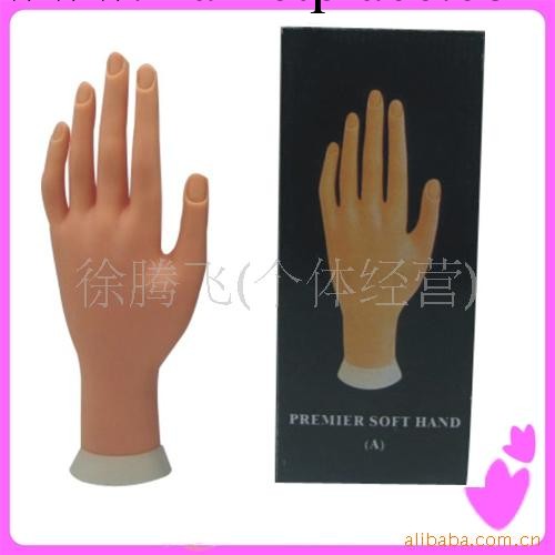 【廠傢直銷】美甲練習手 展示手 指甲可彎曲不可定位工廠,批發,進口,代購