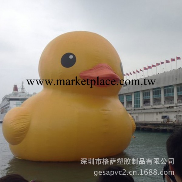 3米河南香港大黃鴨氣模 小黃鴨 格薩氣模pvc氣模 香港大黃鴨廠傢工廠,批發,進口,代購