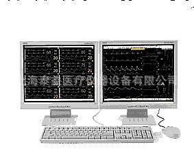 遠望III型中心監護系統/多參數監護機/床邊監護機/心電監護機工廠,批發,進口,代購