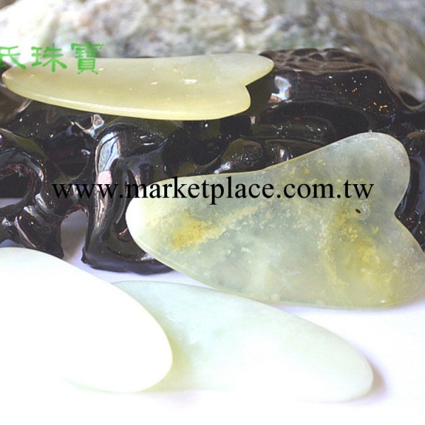 正品 純天然 A貨 岫巖玉玉石小牛角面部刮痧板 廠傢直銷工廠,批發,進口,代購