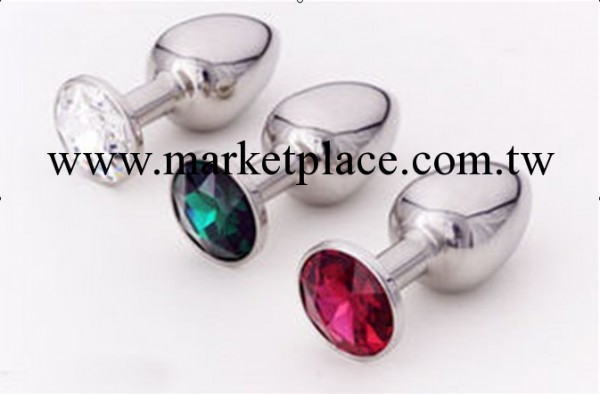 性保健品 持續熱銷 誠邀代理加盟 成人情趣用品 銀色中號肛塞工廠,批發,進口,代購