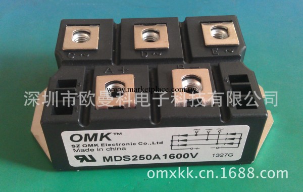 廠傢直銷整流橋MDS250A1600V三相整流橋 單相整流橋堆工廠,批發,進口,代購
