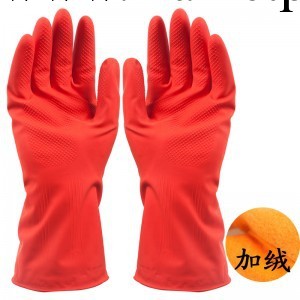 Q冬季保暖 傢務清潔手套 加絨橡膠手套 乳膠手套批發工廠,批發,進口,代購