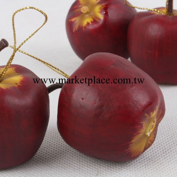 聖誕批發 聖誕節5CM紅黃蘋果 聖誕樹裝飾品 010845聖誕節禮物工廠,批發,進口,代購