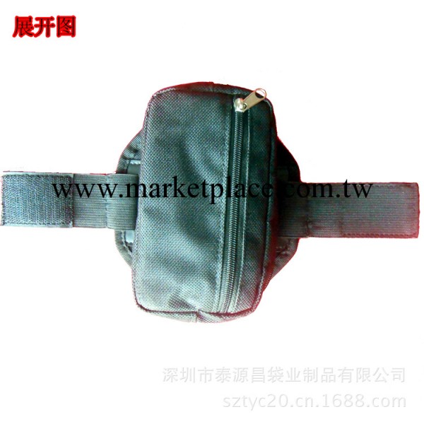 廠傢加工定做 臂包 黑色PVC防水臂包 戶外運動臂包 腕包 手機臂包工廠,批發,進口,代購