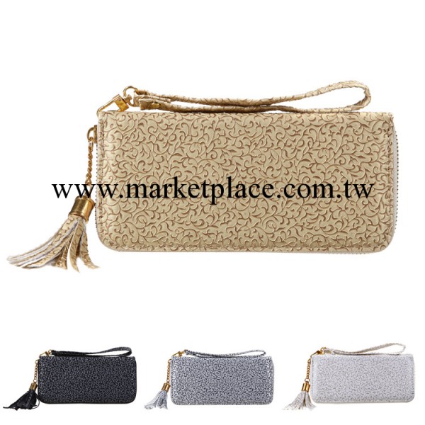 爆款 韓版錢包 花紋單拉女士長款錢包 歐美女款錢包手拿包 批發工廠,批發,進口,代購
