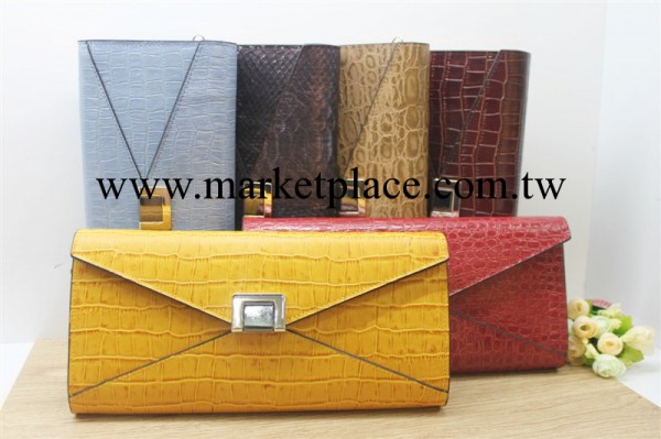 2013新款韓版信封包手拿包鱷魚紋石頭紋女士單肩鏈條手抓包潮女包工廠,批發,進口,代購