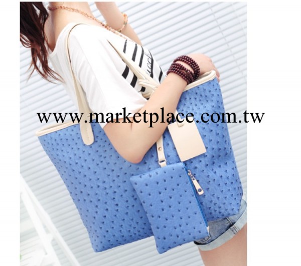 金燕子秋冬2013年韓版時尚單肩女包 零錢袋女包包 藍色手拿包批發工廠,批發,進口,代購