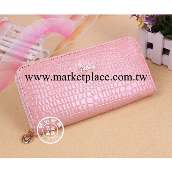 2013新款韓版長款休閒女式手拿包 歐美復古大牌PU皮錢包 廠傢直銷工廠,批發,進口,代購