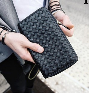 廠愛批發手拿包2013新款女士手抓包編織格紋新品手包女手挽包潮女工廠,批發,進口,代購
