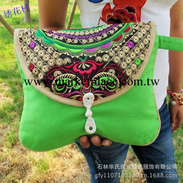 新款復古民族風繡花手提包 化妝包手拿包零錢女包工廠,批發,進口,代購