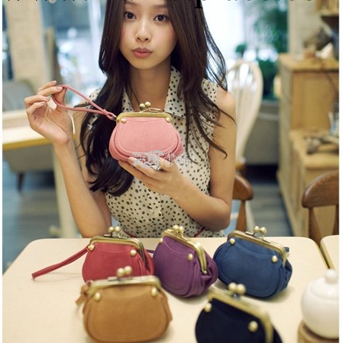 Z759韓版時尚鑰匙包 春夏新款手拿包 復古 鋼珠扣 夾子零錢包小包工廠,批發,進口,代購