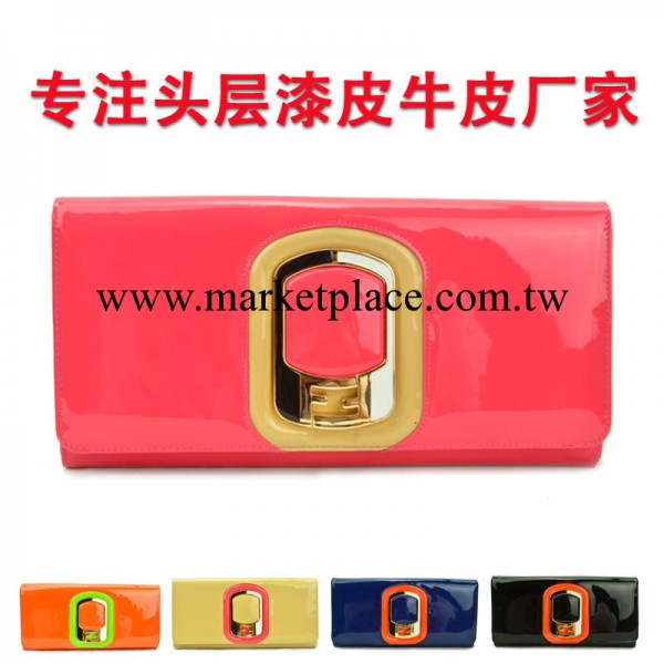 卡熙兒 2013新款韓版淑女潮真皮漆皮女包 手拿單肩牛皮包工廠,批發,進口,代購