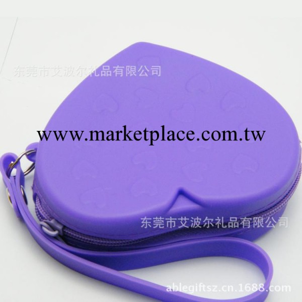 日韓版可愛女士矽膠手拿包 糖果色矽膠零錢包 批發價工廠,批發,進口,代購