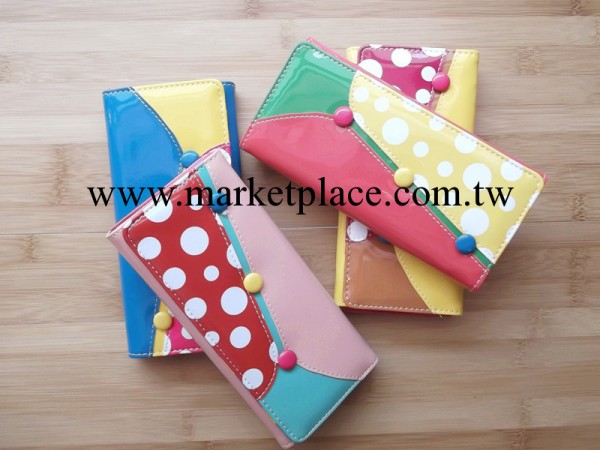 批發新長款正品可愛時尚創意錢包 七夕韓版女包錢夾糖果色手拿包工廠,批發,進口,代購