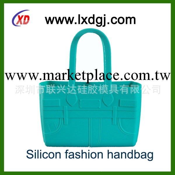 最新款式矽膠女士手提包 時尚簡約矽膠牛仔矽膠手拿包 現貨熱賣工廠,批發,進口,代購