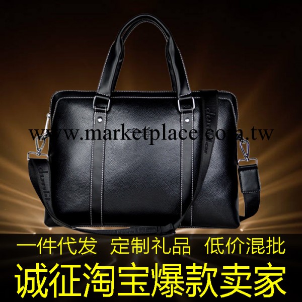 現貨混批淘寶爆款牛皮手提單肩筆記本電腦公文商務潮男包一件代發工廠,批發,進口,代購