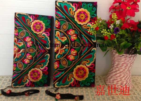 嘉世迪民族風繡花 風情手拿包系列 大小號工廠,批發,進口,代購