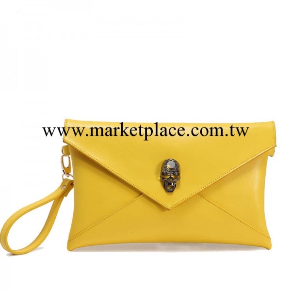 手拿包女2013新款 真皮包牛皮信封包日韓女包 歐美時尚 一件代發工廠,批發,進口,代購