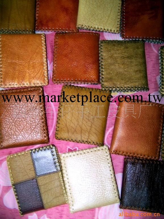 手工牛皮錢包  西部牛仔韓國正版 4元工廠,批發,進口,代購