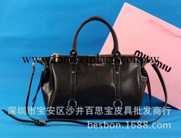 2013新款miu傢女包 原版油臘皮 新款女士包 手提包 斜挎包6809工廠,批發,進口,代購