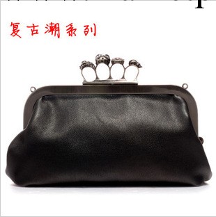 批發正品手抓包2013新款晚宴包時尚戒指骷髏頭包包K259工廠,批發,進口,代購
