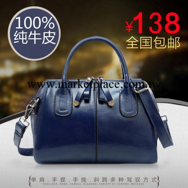 淘寶爆款 秋冬新款頭層皮女包時尚休閒包單肩斜跨手提包 真皮女包工廠,批發,進口,代購