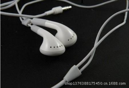 廠傢供應iPod二代耳機 蘋果耳機耳塞 MP3耳機 帶滑動節工廠,批發,進口,代購