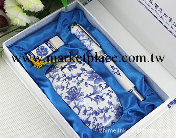 真瓷 青花瓷 創意公司禮品 送老師出國商務禮品紀念品工廠,批發,進口,代購
