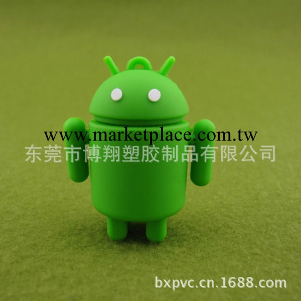 供應軟膠優盤套，PVC優盤外殼，安卓造型優盤套，PVC優盤外殼工廠,批發,進口,代購