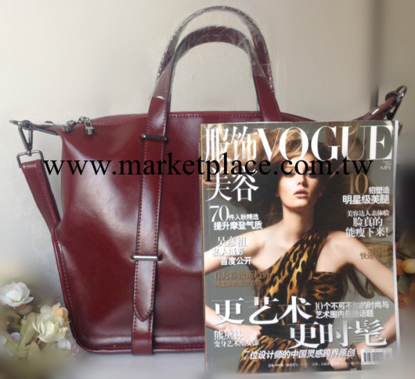 2013新品潮款時尚英倫機車真皮牛皮女包復古休閒手提包大包斜跨包工廠,批發,進口,代購