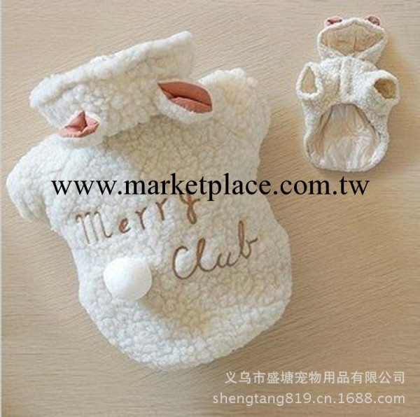 義烏寵物衣服廠傢批發 秋冬天使綿羊寵物衣服變身裝工廠,批發,進口,代購