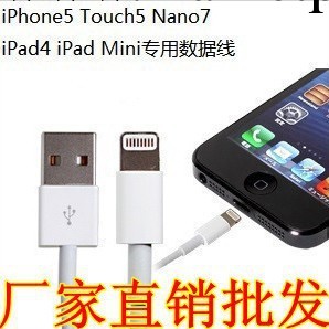 工廠直銷蘋果 iphone5數據線 蘋果5數據線 手機數據線批發・進口・工廠・代買・代購