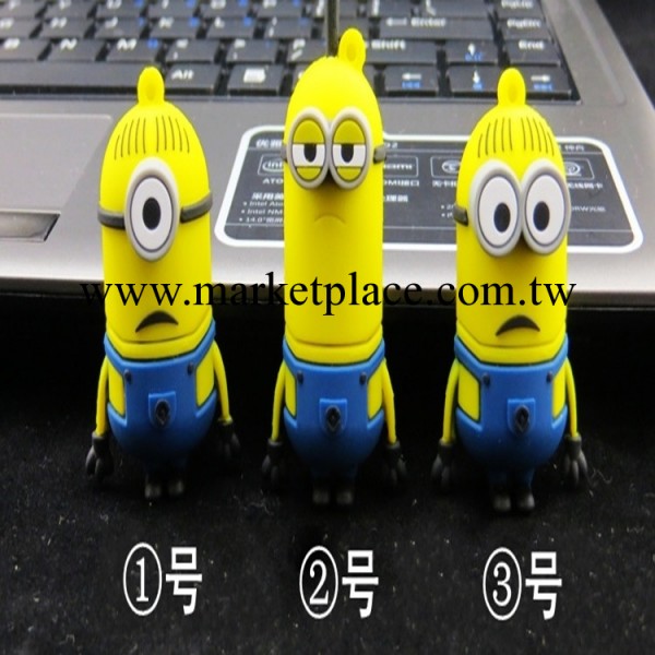 韓國創意usb 鄙視的我神偷奶爸小黃人 卡通迷你隨身碟 工廠直銷批發工廠,批發,進口,代購