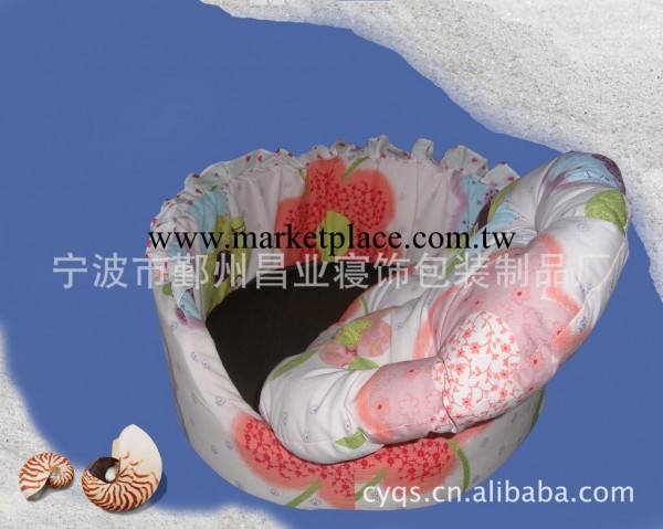 供應滌棉印花+600D牛津佈狗窩。寵物用品，寵物包工廠,批發,進口,代購