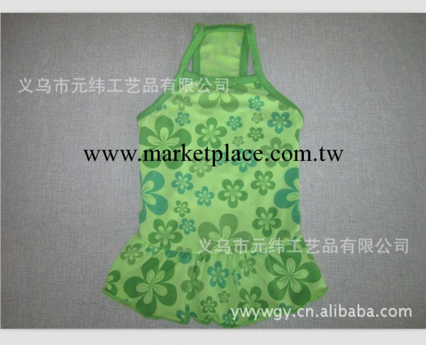 廠傢生產韓式綠色碎花吊帶裙 寵物寶寶高檔公主裙寵物狗用品批發工廠,批發,進口,代購