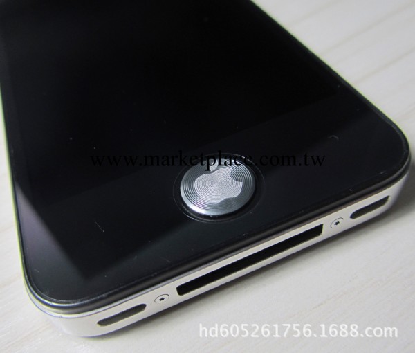 iPhone金屬按鍵貼 圖案已更新 Home鍵貼 蘋果金屬按鍵貼 牛皮紙裝工廠,批發,進口,代購