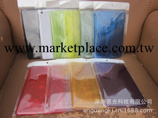 廠傢直銷 蘋果迷你全包保護PC殼 素材殼 iPad mini水晶殼 後殼工廠,批發,進口,代購