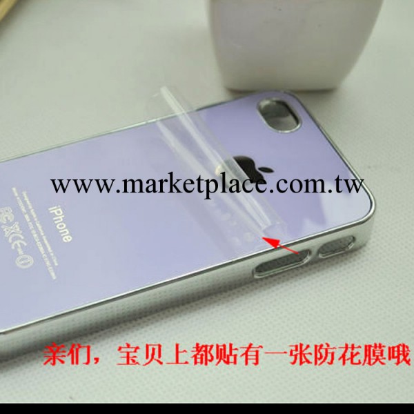 手機殼批發 iphone4/4s 蘋果4手機保護殼 雙色金屬 拉絲保護套工廠,批發,進口,代購