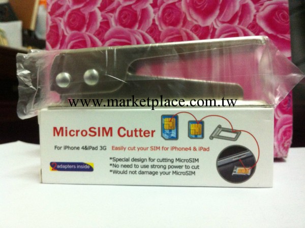 廠傢iphone4。4S和ipad3G SIM卡通用剪卡器剪卡鉗取卡針卡套蘋果4工廠,批發,進口,代購