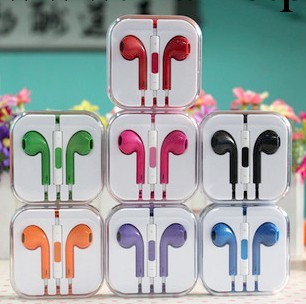 iphone5彩色耳機iphone4線控耳機ipad耳機蘋果耳機線批發・進口・工廠・代買・代購