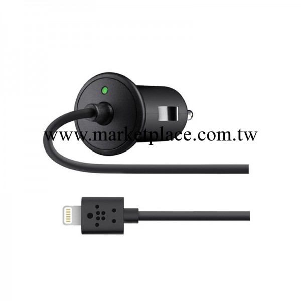 belkin 蘋果iphone5固定線纜車載充電器2.1A 1.2M線F8J075btBLK工廠,批發,進口,代購
